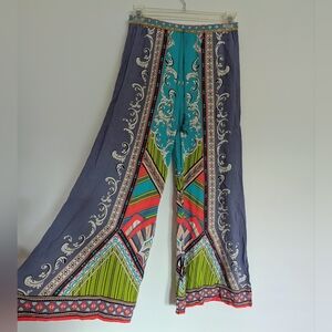 Flying Tomato Palazzo Pants Boho Hippie Festival Wide Flare Leg